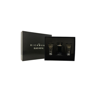 Coffret John Richmond: Black Metal pour hommes