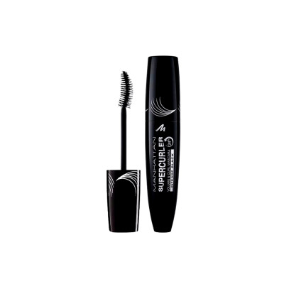 Manhattan, Super Curler 24H, Mascara, Intense Black