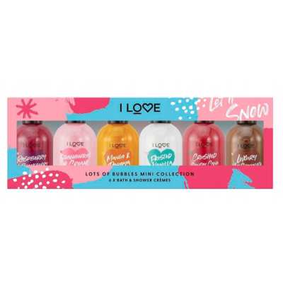Lots Of Bubbles Set I Love